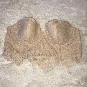 Dobreva Strapless Lace Bra - 34B